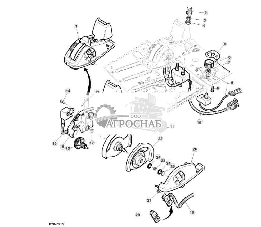 Регулятор оси балансира 